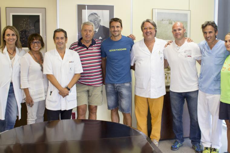 El tenista Tommy Robredo y el Institut Guttmann firman un convenio de colaboración para tenis adaptado