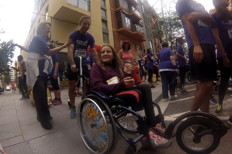 El Institut Guttmann participa en la carrera de la Parálisis Cerebral