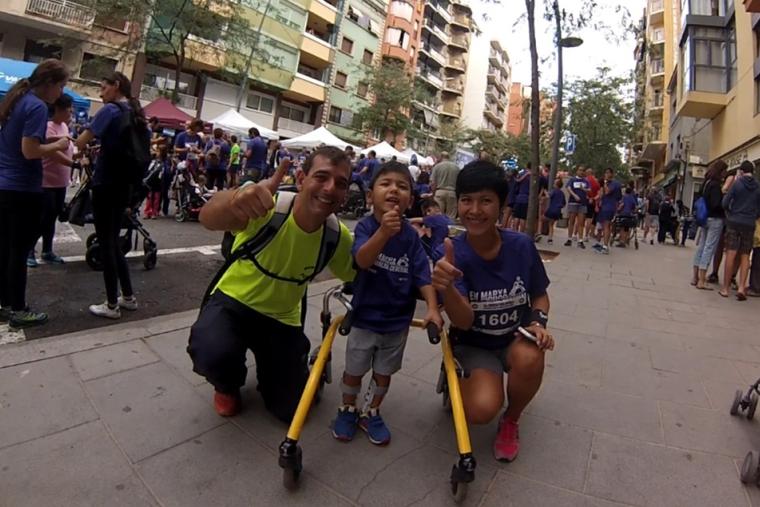 El Institut Guttmann participa en la carrera de la Parálisis Cerebral