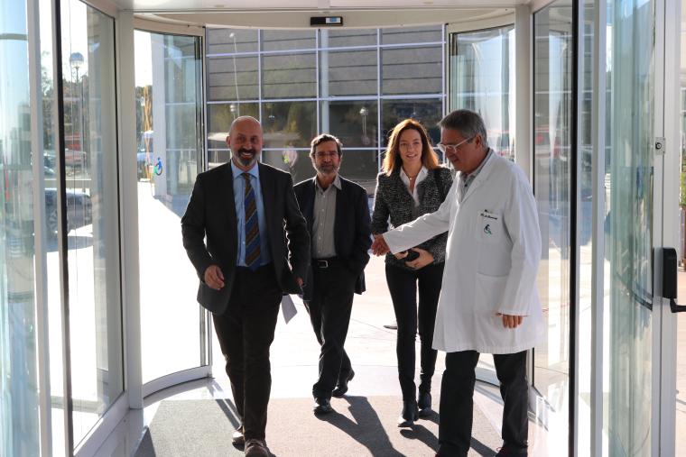 El Ministro de Salud de Andorra visita el hospital