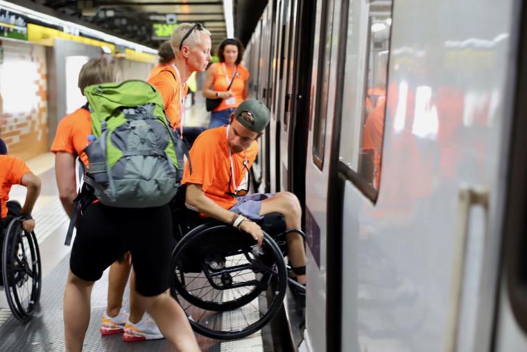 20 años de trabajo con TMB promoviendo la accesibilidad en la ciudad de Barcelona.