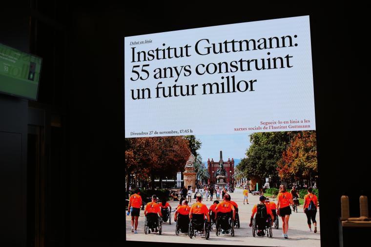Emotivo acto de celebración del 55 aniversario del Institut Guttmann