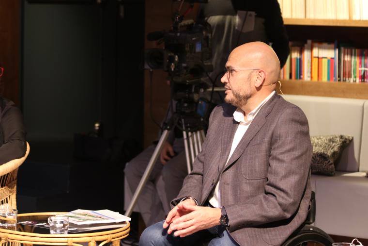 Anxo Queiruga. Emotivo acto de celebración del 55 aniversario del Institut Guttmann