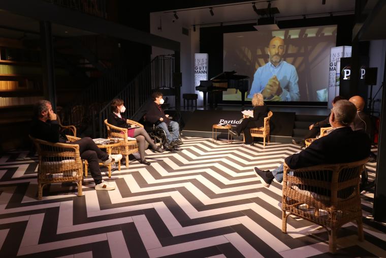 Emotivo acto de celebración del 55 aniversario del Institut Guttmann