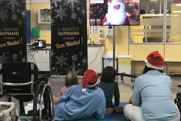 Navidad en el Institut Guttmann