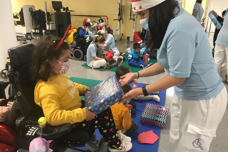 Navidad en el Institut Guttmann