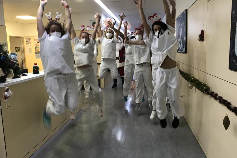 Navidad en el Institut Guttmann