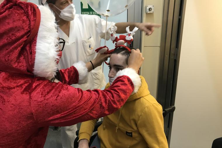 Navidad en el Institut Guttmann