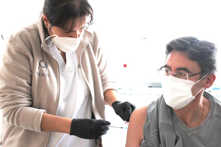 Iniciem la campanya de vacunació contra la Covid-19 a l’Institut Guttmann