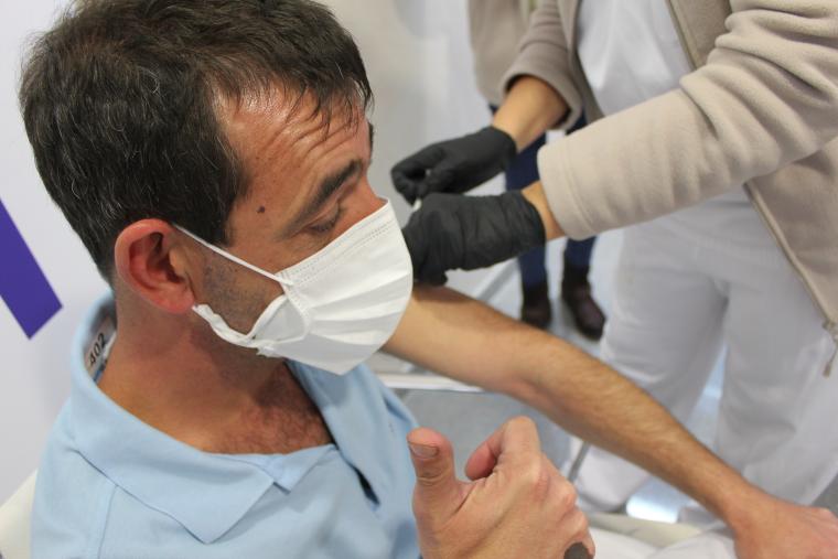 Iniciem la campanya de vacunació contra la Covid-19 a l’Institut Guttmann