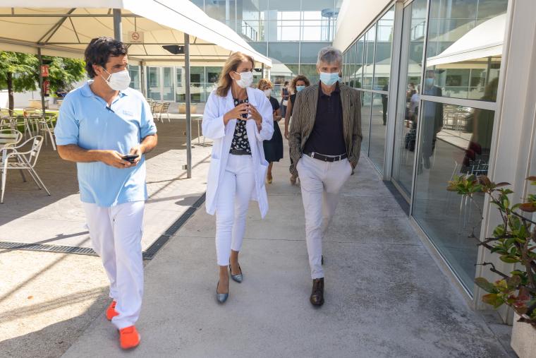 Visita del Consejero de Salud, Honorable Sr. Josep Maria Argimon