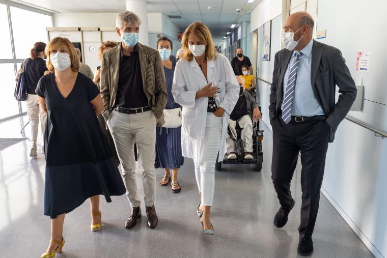 Visita del Consejero de Salud, Honorable Sr. Josep Maria Argimon