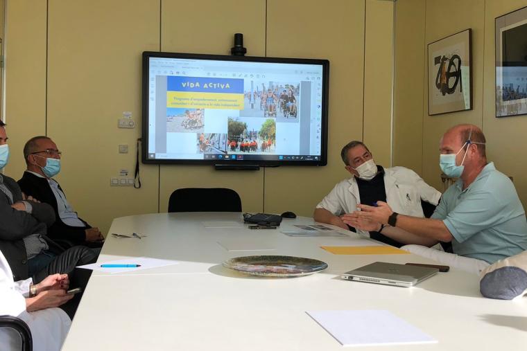 reunió de treball amb el coe