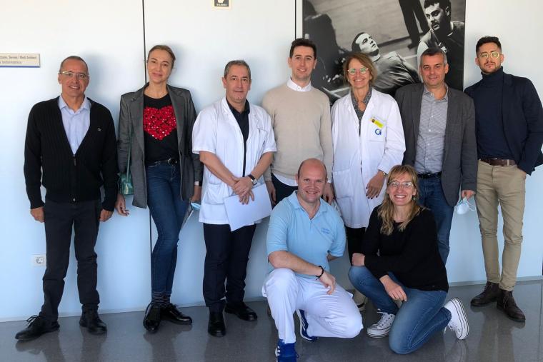 representants del coe a l'institut guttmann