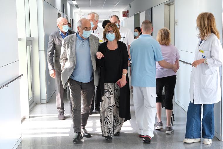 The Catalan Minister of Research and Universities visits the Institut Guttmann