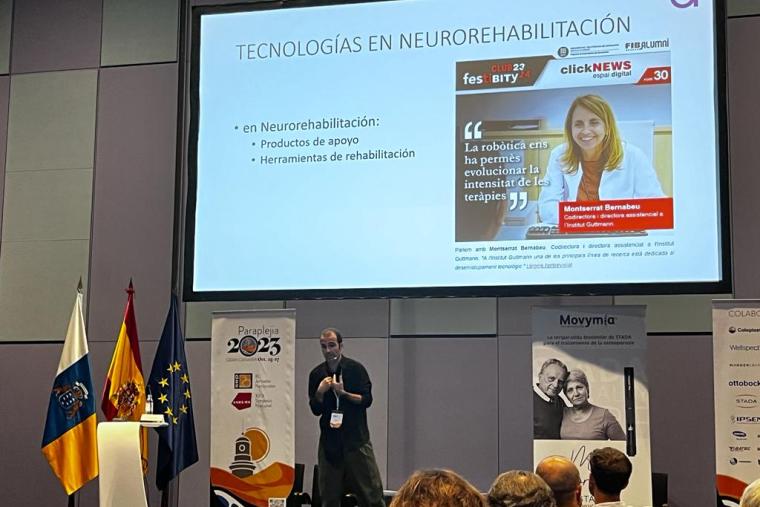 Gran participación del Institut Guttmann en el congreso Paraplejia 2023