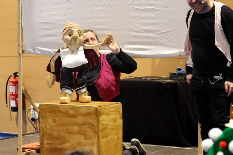 Celebramos las fiestas con los pacientes de Rehabilitación Infantil