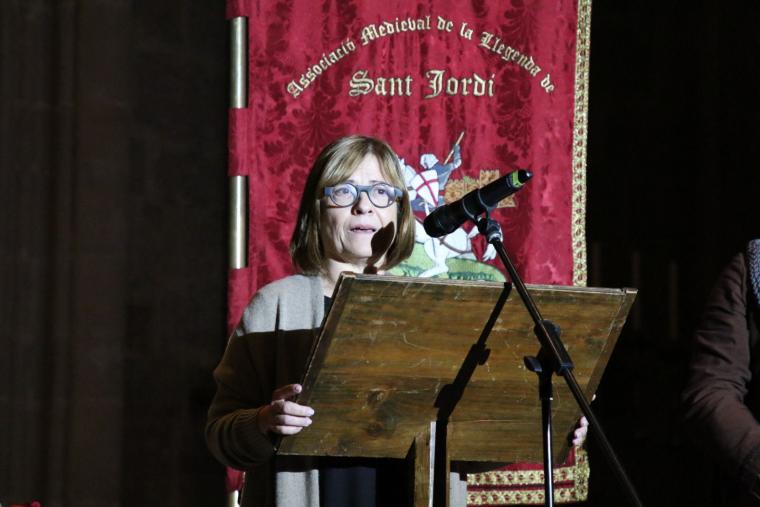 ​L’Institut Guttmann rep l’espasa d’honor de la Setmana Medieval