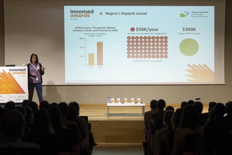 La investigadora Alba Roca guanya un dels Premis Innomed amb el projecte Guttmann Cognitest