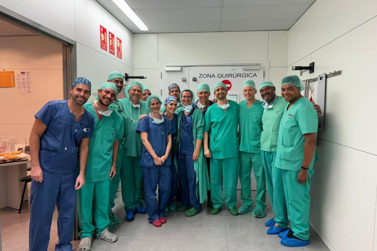First operation in Europe to reconstruct the brachial nerve so that patients with high tetraplegia can breathe again.