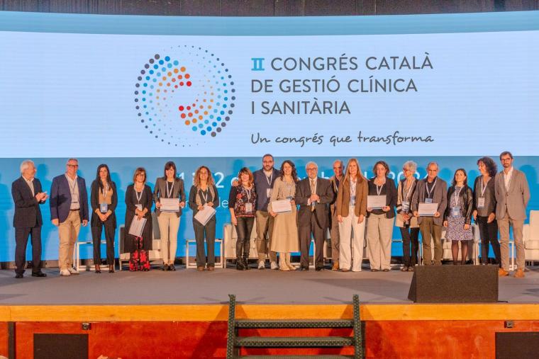 La Sociedad Catalana de Gestión Sanitaria reconoce al Institut Guttmann con el Premio “Renovación Tecnológica y Sostenibilidad Ambiental”.