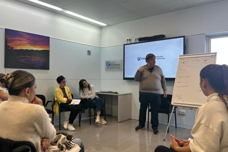 Sessió de formació de nous monitors del programa de prevenció d’accidents ‘Game Over’