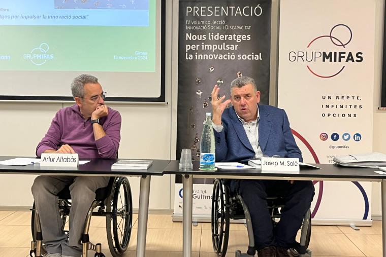 Presentació en Girona del llibre Innovació Social i Discapacitat