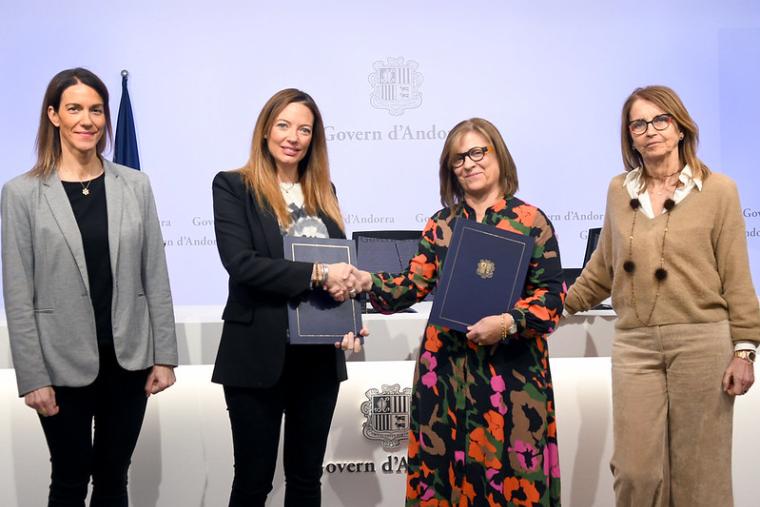 Renovamos y ampliamos el convenio de colaboración con el Gobierno de Andorra