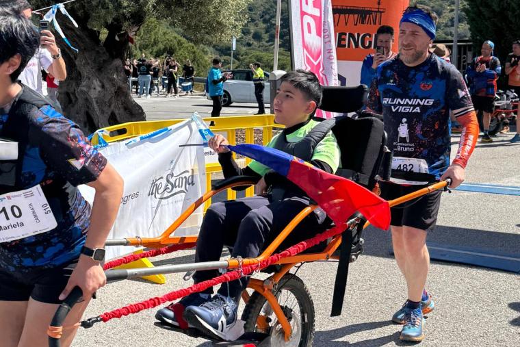 Una marea solidària al I Trail Solidari Guttmann