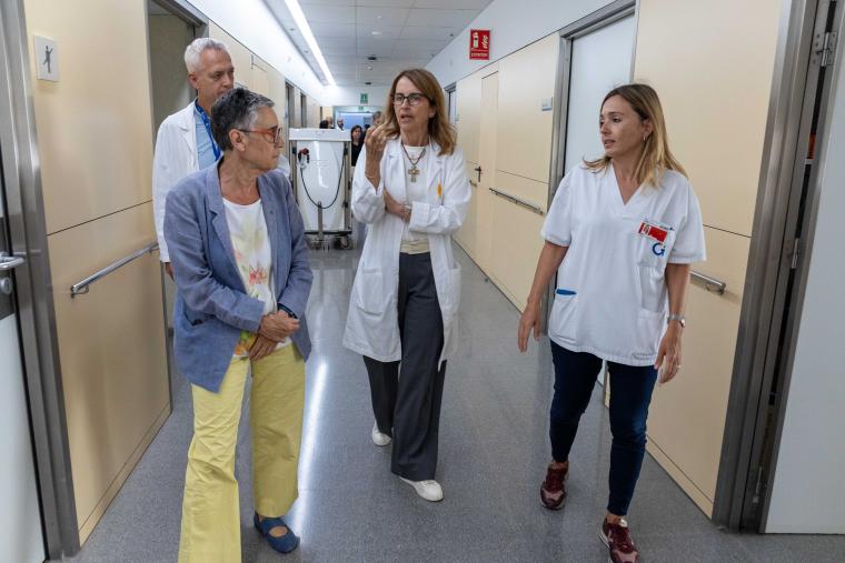 La consellera de Salut, Olga Pané, visita l’Institut Guttmann