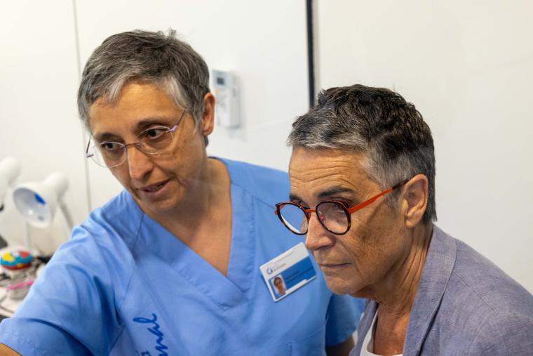 La consellera de Salut, Olga Pané, visita l’Institut Guttmann