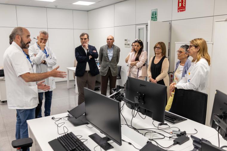 La consellera de Salut, Olga Pané, visita l’Institut Guttmann