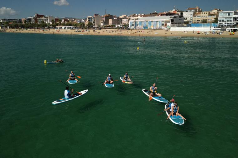 &quot;El Gimnasio en la Playa&quot;, rehabilitación e inclusión en la playa de Badalona