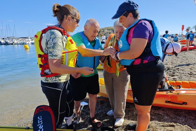 12th edition of the kayak trip in Llançà with the Sports&Life program