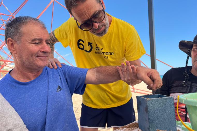 “The Gym on the Beach”, rehabilitation and inclusion on the beach of Badalona