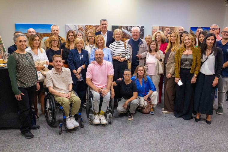 Recepción institucional en el Ayuntamiento de Badalona por el 60 aniversario del Institut Guttmann