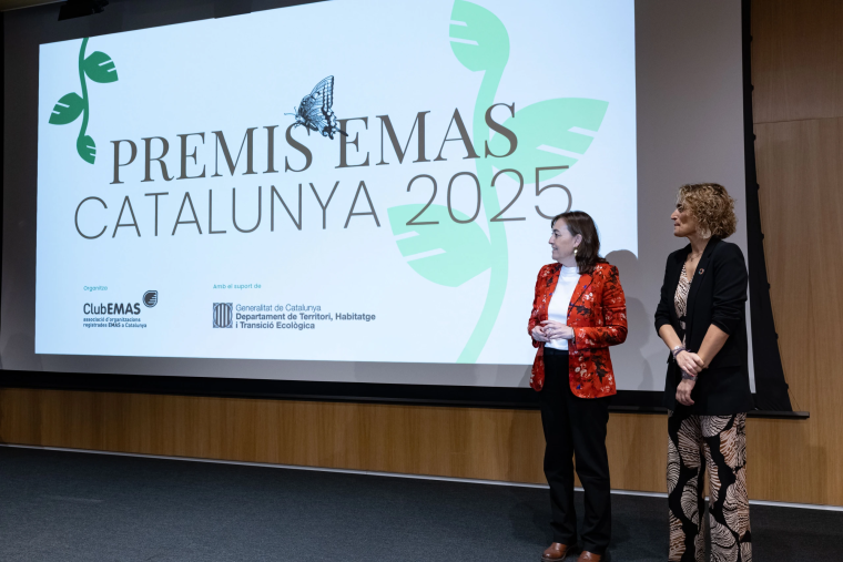 Institut Guttmann recibe un reconocimiento por los 10 años con la certificación EMAS