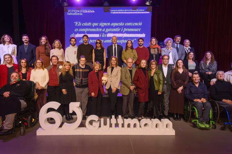 35 personalitats reivindiquen a El Born els drets de les persones amb discapacitat