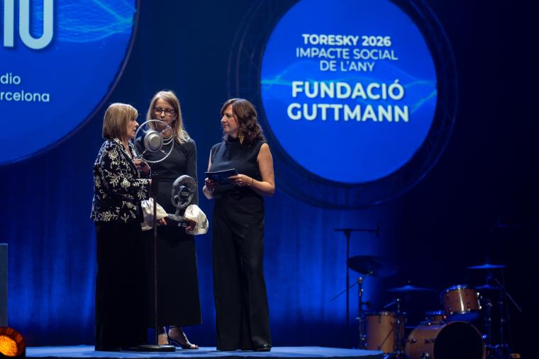 La Fundació Guttmann, reconeguda amb el Premi Toresky a l’Impacte Social en La Nit de la Ràdio