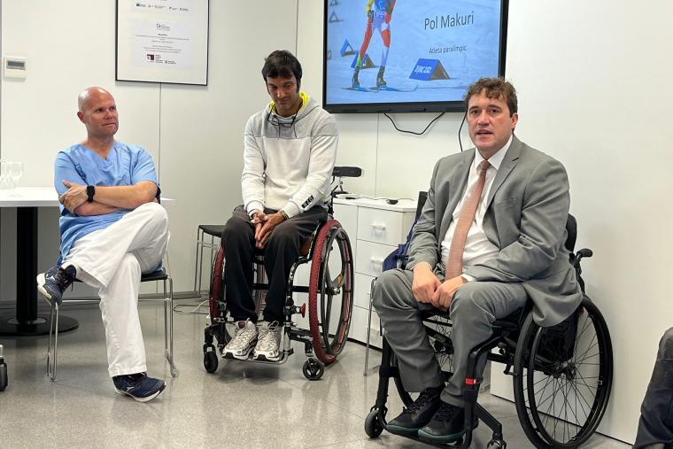 Guttmann impulsa el despliegue territorial de la Mesa Catalana para el Empleo en el Deporte Adaptado con David Bonvehí y Accesport