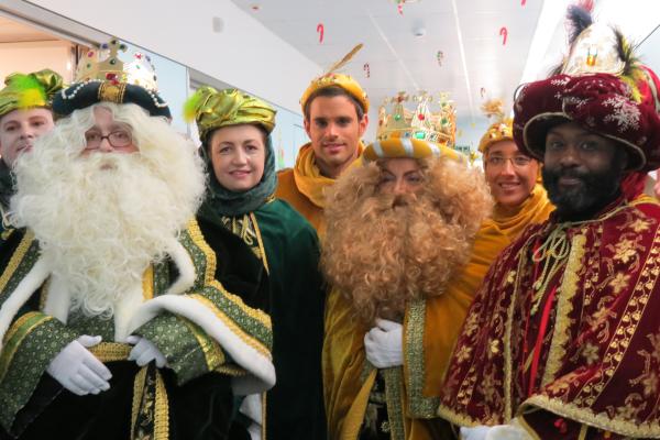 Los Reyes Magos de Oriente en el Institut Guttmann
