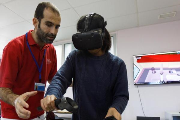  tratamiento de Realidad Virtual para el tratamiento del Ictus en el Institut Guttmann