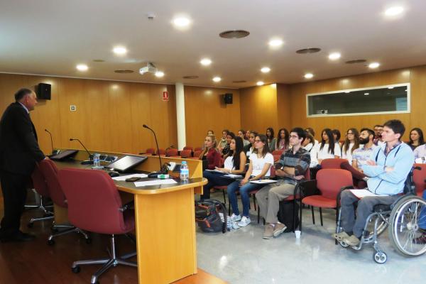 Acto de inauguración del nuevo curso académico en el Institut Guttmann