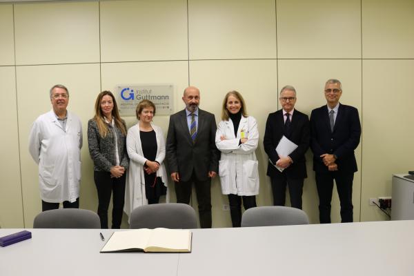 El Ministro de Salud de Andorra visita el hospital