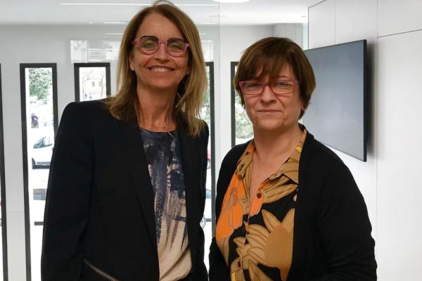 Dr. Montse Bernabeu and Mrs. Montse Caldés