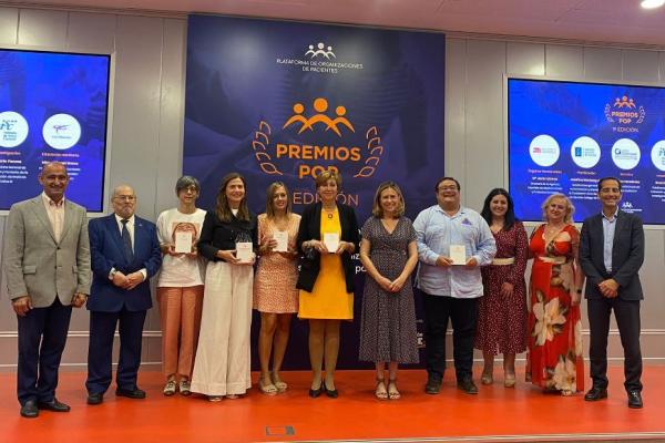 The “New Hospital Reception Plan Incorporating the Patient Experience” awarded by the Patient Organizations Platform