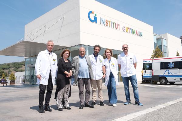 The Catalan Minister of Research and Universities visits the Institut Guttmann