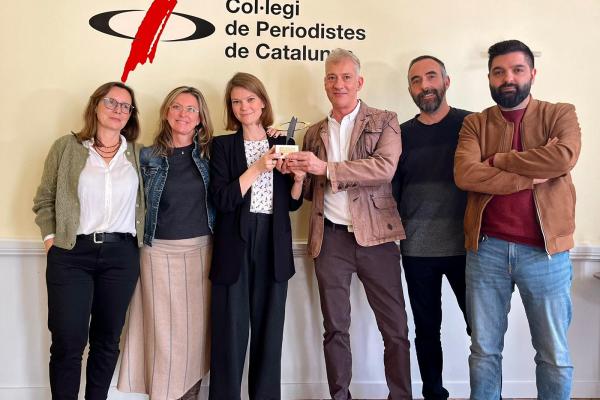 El podcast 'Beines de Mielina' del Institut Guttmann, premiado por el Colegio de Periodistas de Catalunya 