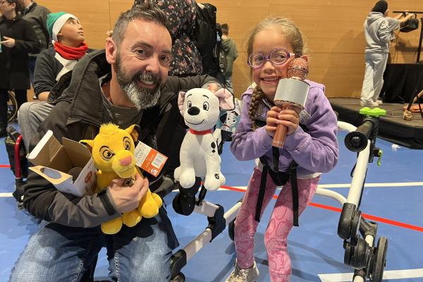 Celebrem les festes amb els pacients de Rehabilitació Infantil