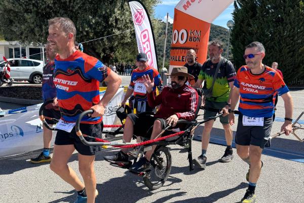 A tide of solidarity at the 1st Guttmann Solidarity Trail
